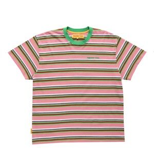 Stripe Cotton Ringer T-Shirt